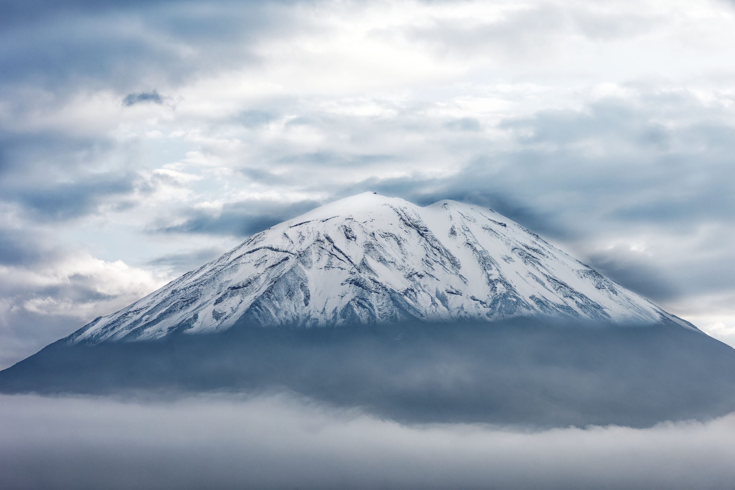 Trekking route on Mount Kilimanjaro
